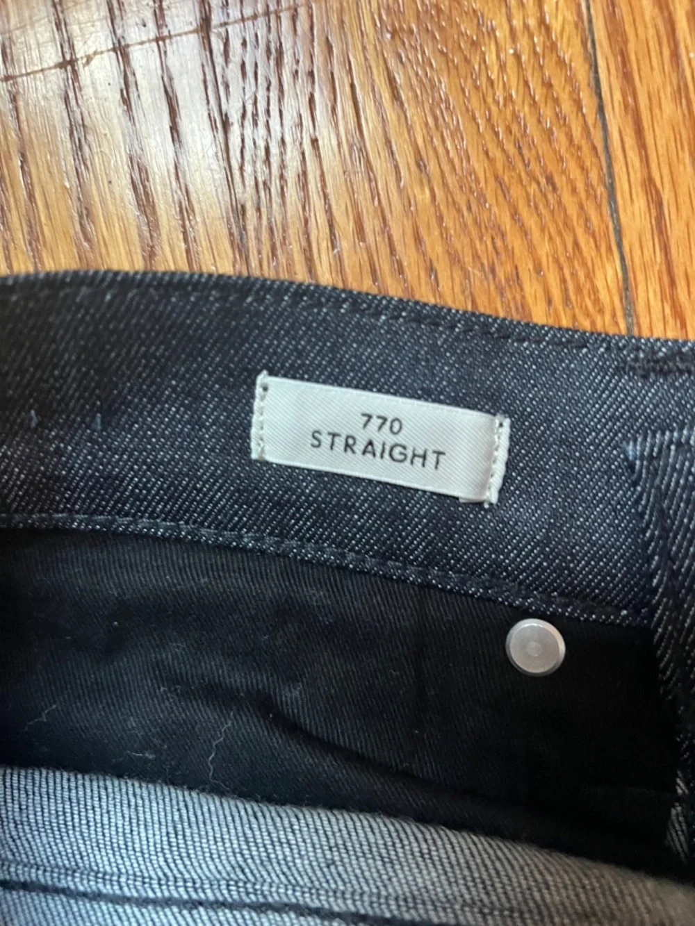 J.Crew 770 Straight Fit Jeans Men's 32x30 Dark Blue Denim